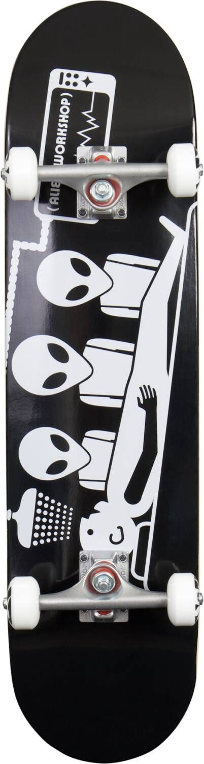 Alien Workshop Abduction Compleet Skateboard Zwart/Wit 8&quot;