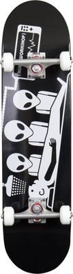 Alien Workshop Abduction Compleet Skateboard Zwart/Wit 8&quot;