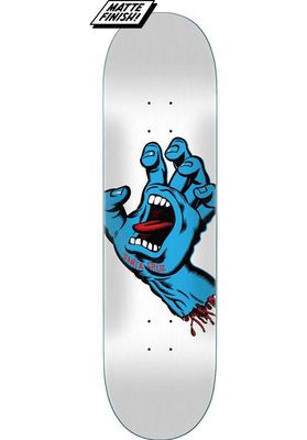 Santa-Cruz Deck Screaming Hand 8.25&quot; white