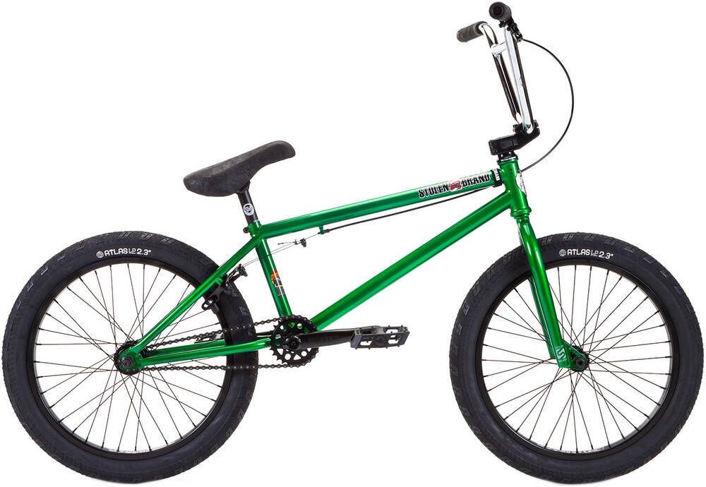 Stolen Heist 20&#39;&#39; 2022 Freestyle BMX Fiets. Alleen online verkrijgbaar! levertijd 4 a 5 werkdagen., Wieldiameter: 20 inch, Framemaat: 21 inch (53.3cm), Kleur: Dark Green