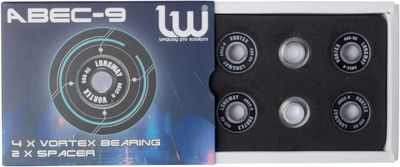 Longway Vortex Retail Scooter Bearings ABEC-9 set van 4 stuks