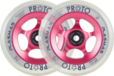Proto Plasmas Stuntstep wielen 2-Pack 110mm Neon Pink