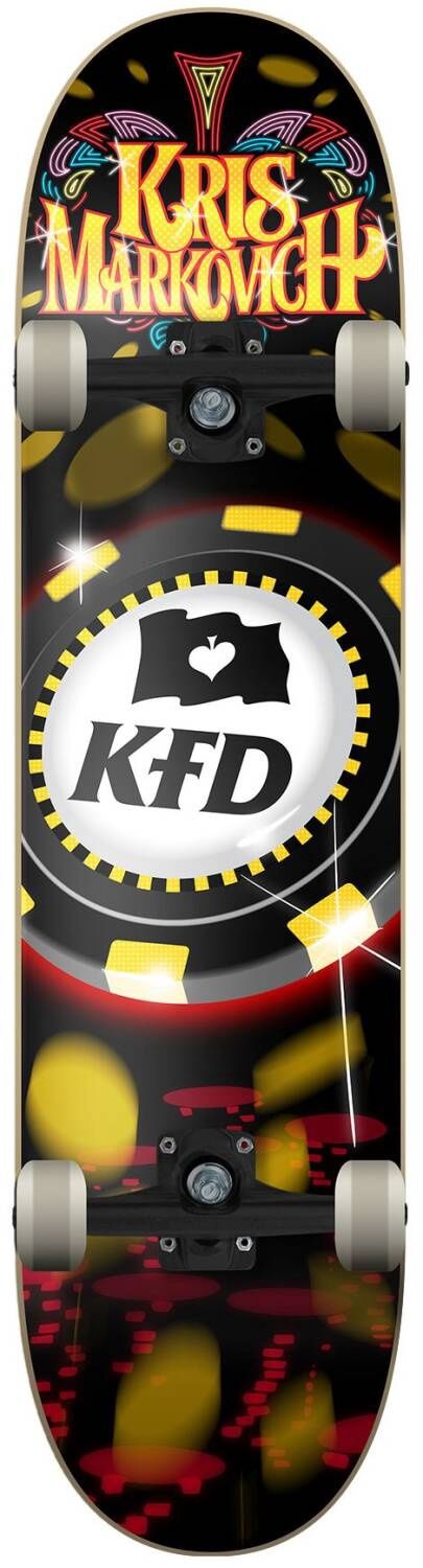 KFD Pro Progressive Skateboard Compleet Kris Markovich All In 8&quot;