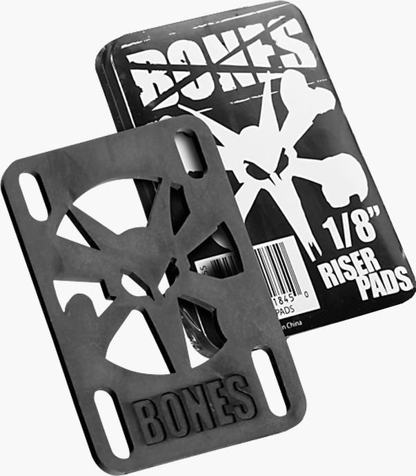 Bones-Wheels Riserpad 1/8&quot; Riser zwart