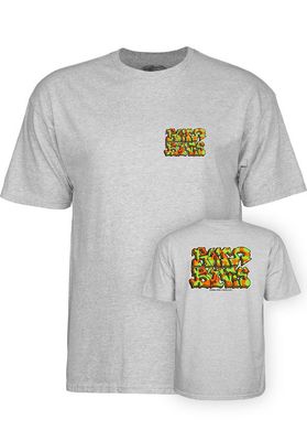 T-Shirt Powell-Peralta Rat Bones Graffiti sport-gray