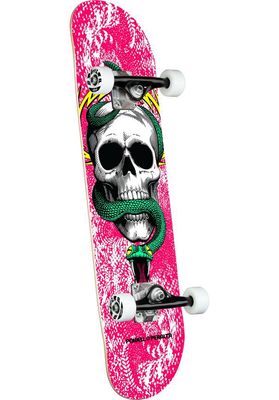 Powell-Peralta Complete-Board Skull &amp; Snake one off-pink 7.75&quot;