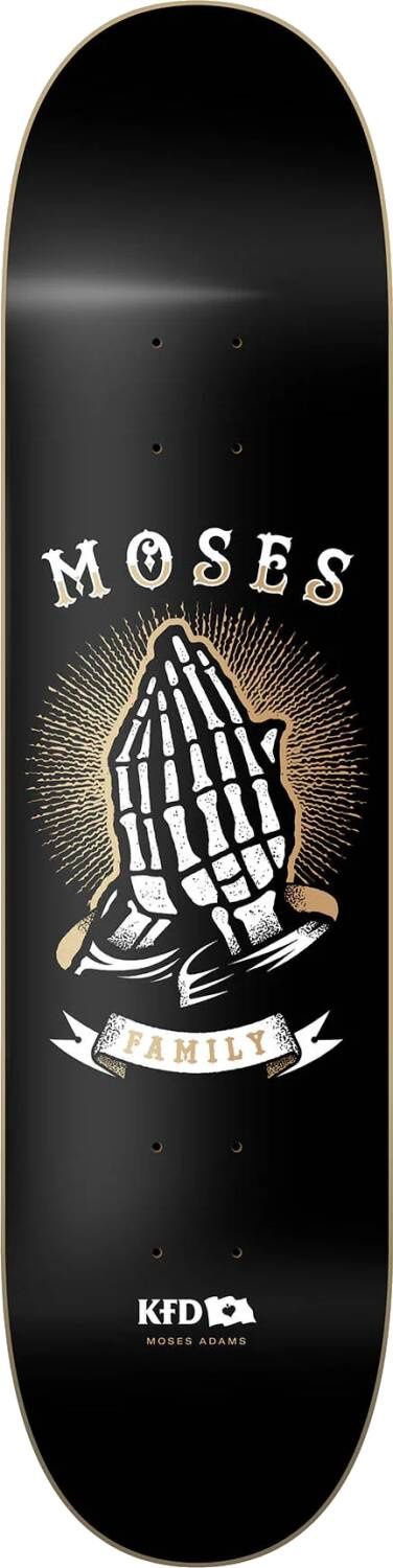 KFD Moses Adams Pro Skateboard Deck Play 8&quot;