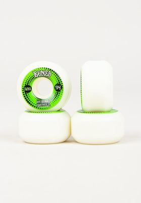 Bones Wheels 100&#39;s Originals #5 V5 Sidecut 100A, 54mm white-green