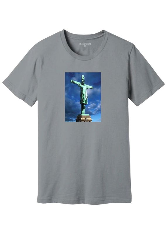 T-Shirt Lovesick False Freedom grey