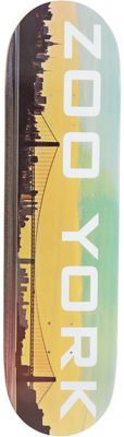 Zoo York City Skateboard Deck Og Bridge 8.25&quot;