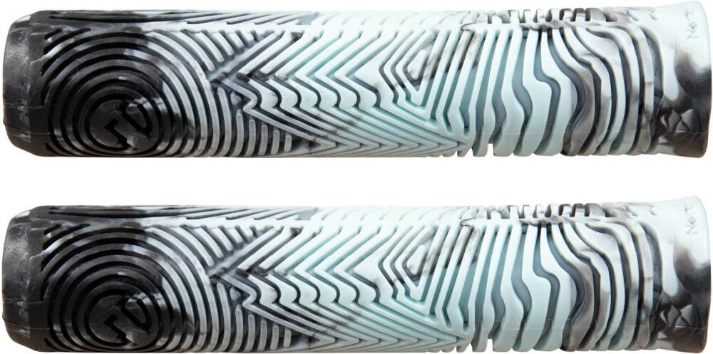 North Industry Stuntstep Handvatten Black/Ice Blue Swirl