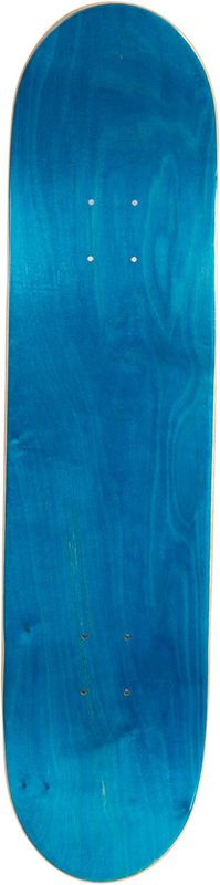 Zoo York Classic Logo Block Skateboard Deck Wit 7.75"