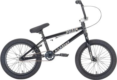 Academy Origin 18&#39;&#39; 2022 Freestyle BMX Fiets Gloss Black Framemaat 18 inch. Ook beschikbaar in de winkel!