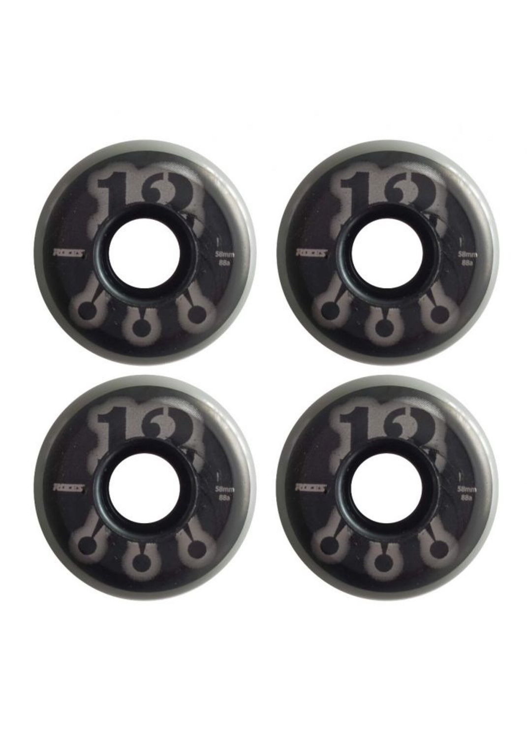 ROCES M12 Wielen 58mm 88A 4 stuks