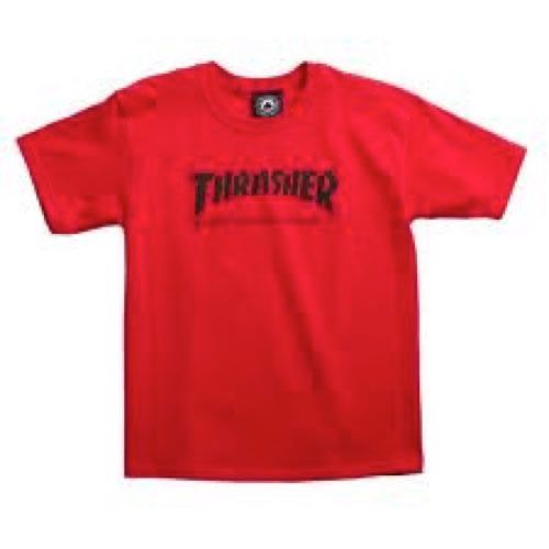 THRASHER SKATE MAG TEE YOUTH RED Kids