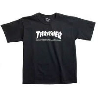 THRASHER SKATE MAG TEE YOUTH BLACK (Kids)
