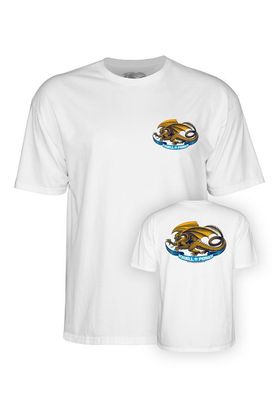T-Shirt Powell-Peralta Oval Dragon Kids White
