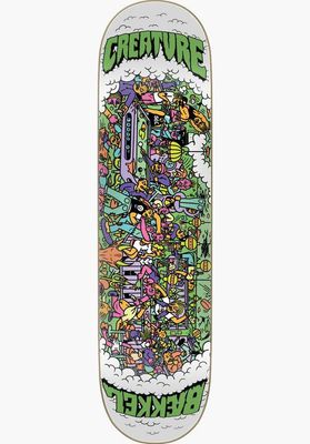 Creature Skateboard Deck Baekkel Bar Crawl SM 8&quot;