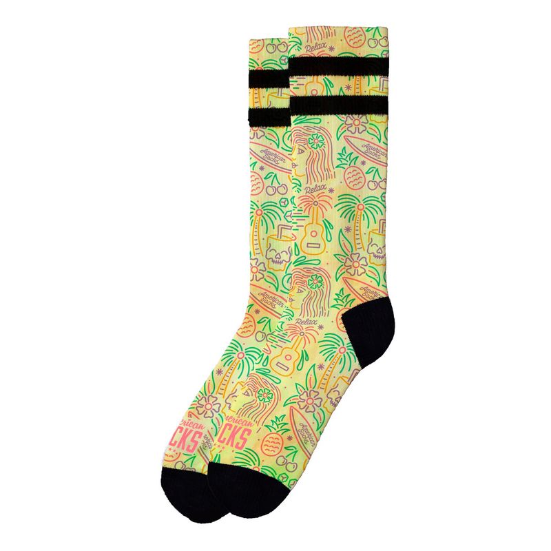 AMERICAN SOCKS TROPICAL VIBE MID HIGH