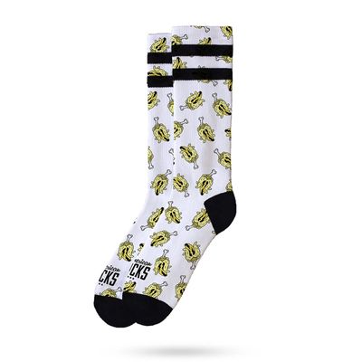 AMERICAN SOCKS FREAK BANANA MID HIGH, Maat: S/M