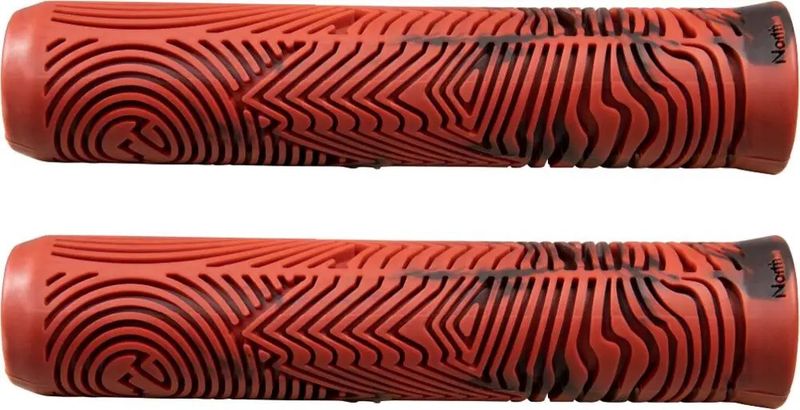 North Industry Stuntstep Handvatten (Black/Red Swirl)