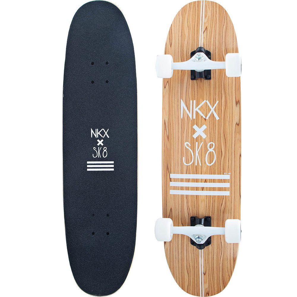 NKX X-Ride SK8 Longboard 32.5&quot; kleur Olive