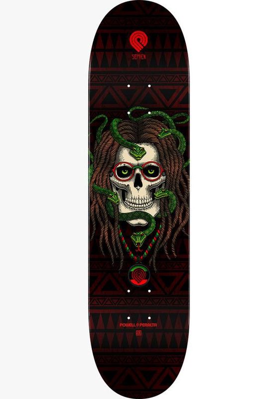 Powell-Peralta Deck Spencer Semien Skull Popsicle 8.5&quot;