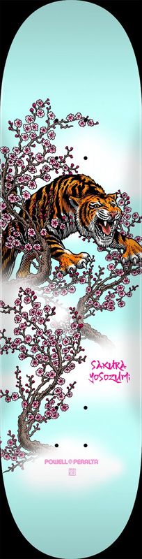 Powell-Peralta deck Yosozumi Tiger Popsicle blue 8.5&quot;