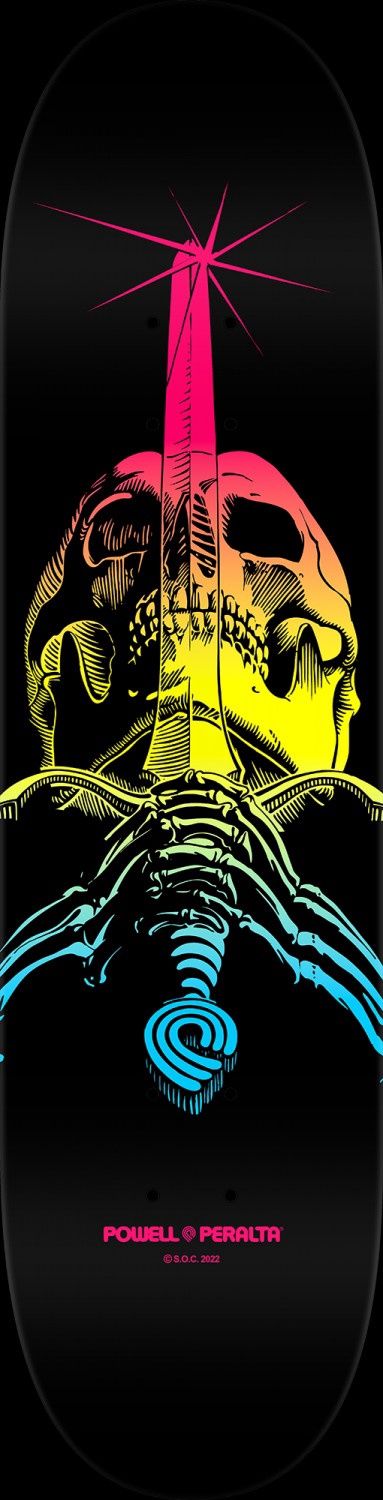 Powell-Peralta deck Skull &amp; Sword Fade Popsicle colby 8.25&quot;