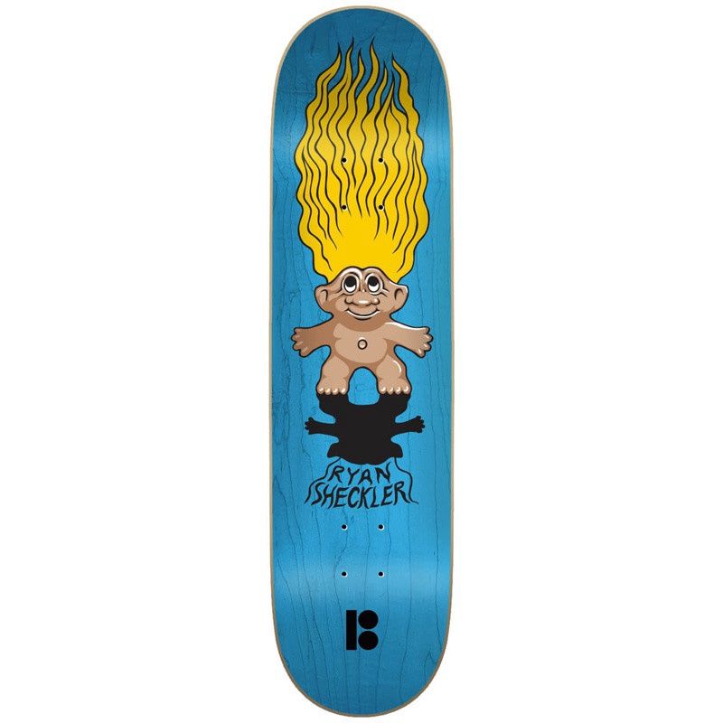 PLAN B SHECKLER TROLLS 8.0&quot; SKATEBOARD DECK