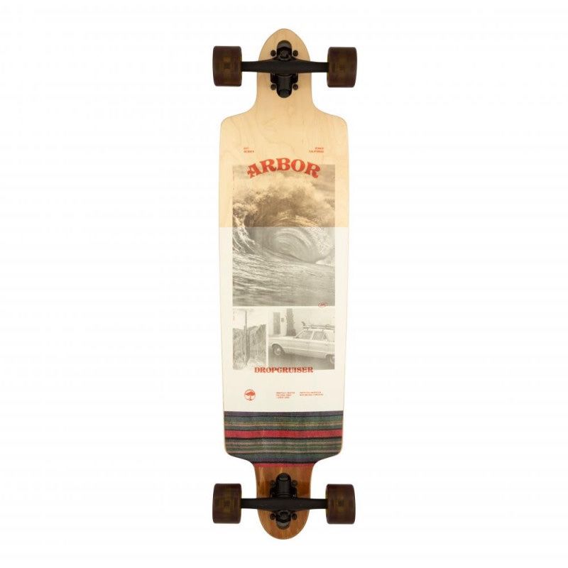 ARBOR PHOTO DROPCRUISER 38&quot; DROP THROUGH LONGBOARD COMPLETE