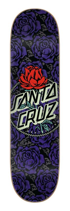 Santa-Cruz Deck Rosette Ringed Dot 8&quot;