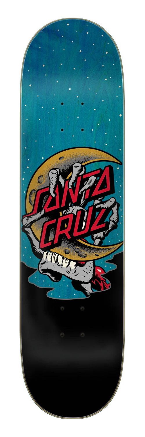Santa-Cruz Deck Crescent Bone Hand 8.25&quot;