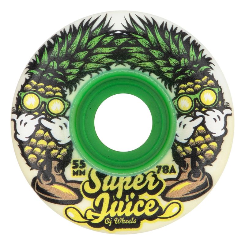 OJ Wheels Pina Colada Mini Super Juice 78a yellow 55mm