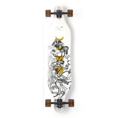 ARBOR AXIS LONGBOARD COMPLETE BAMBOO ZOE KELLER 40&quot;