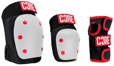 CORE Skeeler Beschermers 3-pack - Wit
