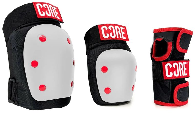 CORE Skeeler Beschermers 3-pack - Wit