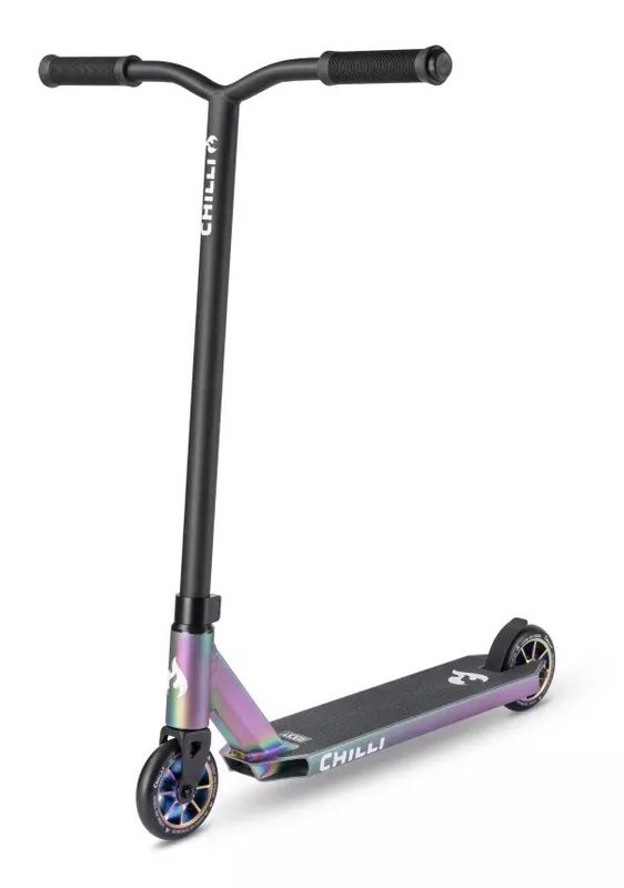 Chilli Stuntstep Rocky 110mm Wielen - Mat Neochroom