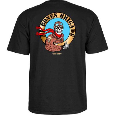 Powell-Peralta T-shirt Bones Brigade Ripper Pilot black