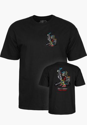 Powell Peralta T-Shirt Steve Caballero Chopper Bike - Black