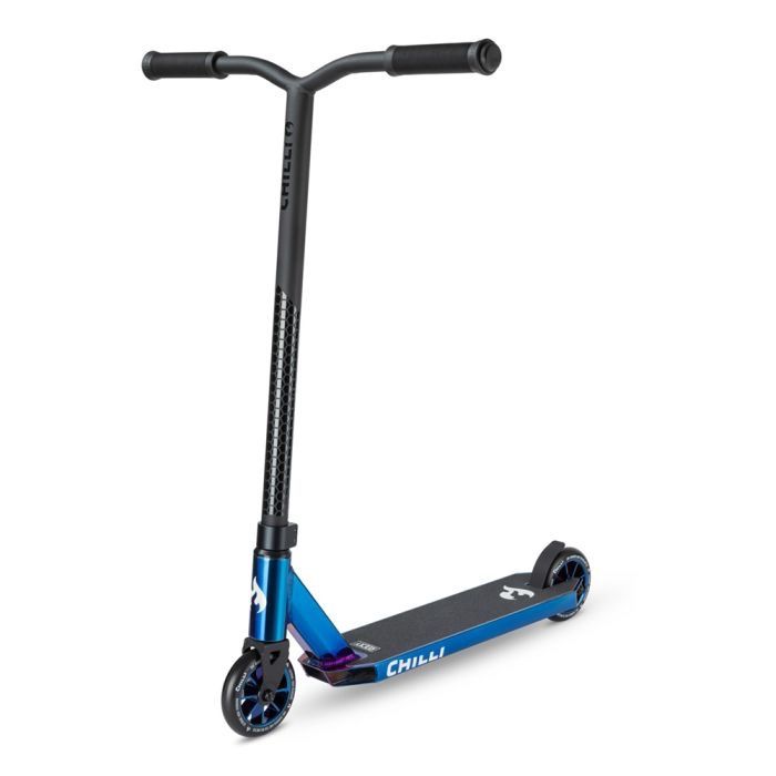 Chilli Stuntstep Rocky Vol. 3 - 110mm Wielen - Blauw Neochroom