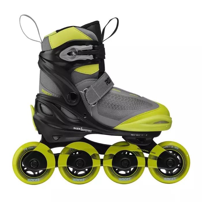 Roces - Moody X TIF Boy Verstelbare Skeelers black/lime - maat 36-40