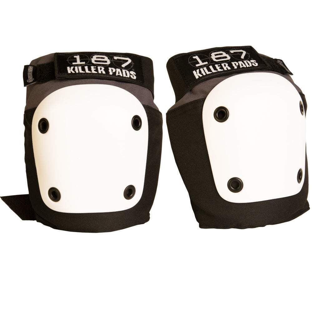 187 Fly Knee Pads - Grey/Black, Maat: S