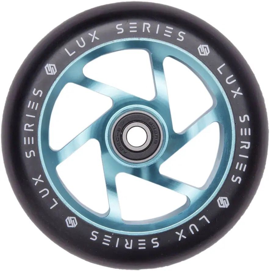 Striker Lux Spoked Stuntstep Wiel 100mm. Leverbaar in diverse kleuren., Kleur: Teal