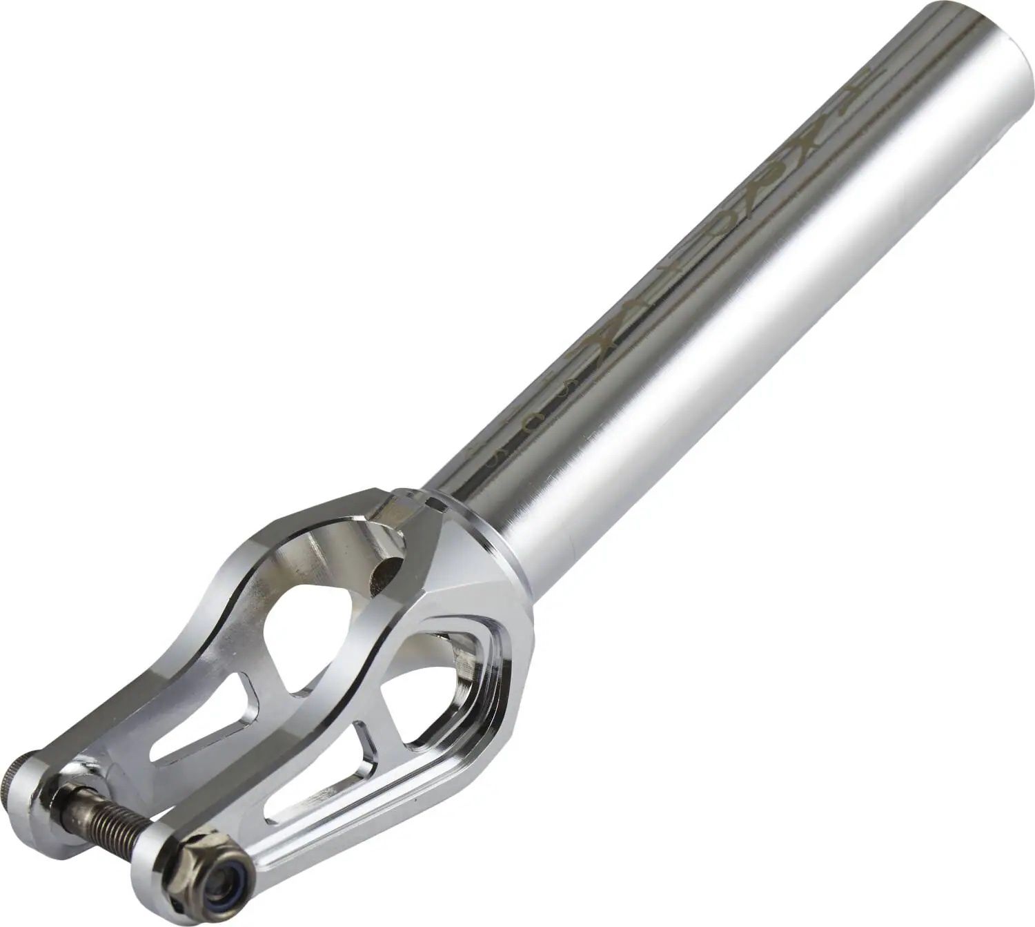 Longway Harpia SCS/HIC Stuntstep Voorvork. Leverbaar in diverse kleuren., Kleur: Chrome