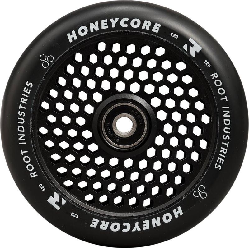 Root Honeycore Zwart Compleet 120mm Wiel 2-pack. Leverbaar in diverse kleuren.