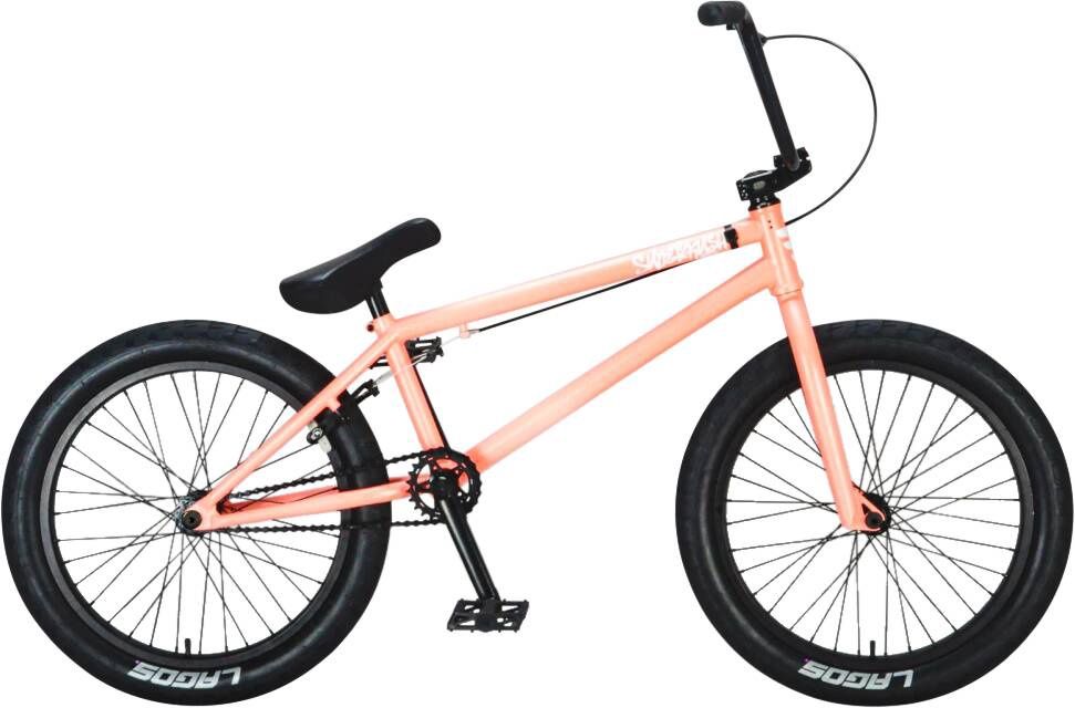 Mafia Super Kush 20" Freestyle BMX Fiets, Framemaat: 21 inch (53.3cm), Kleur: Peach, Wieldiameter: 20 inch