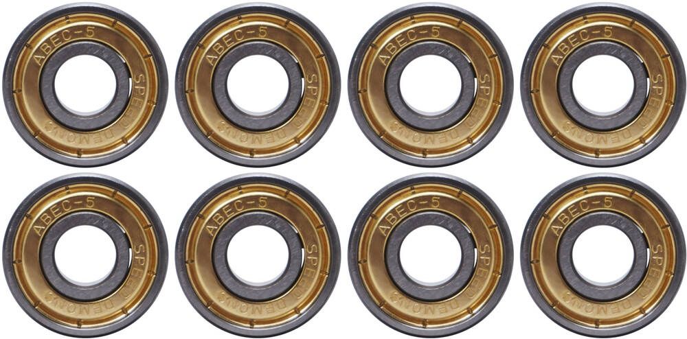 Speed Demons Lagers 8-Pack ABEC 5 in verschillende kleuren beschikbaar, Kleur: Hot Shot