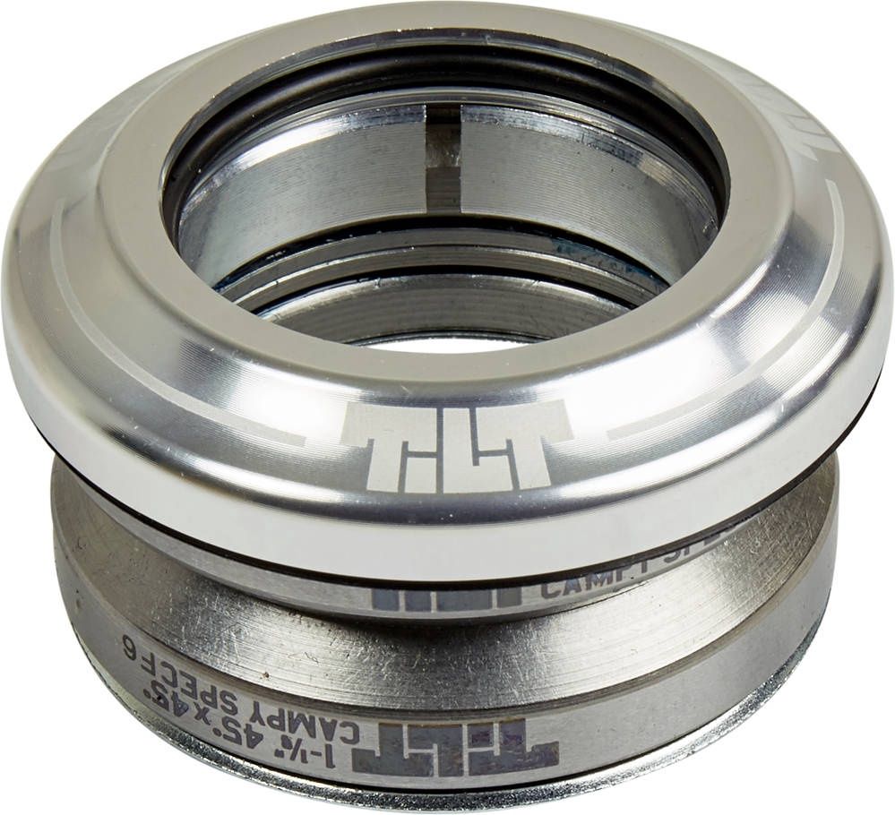 Tilt Integrated Headset Stuntstep. Leverbaar in verschillende kleuren., Kleur: Zilver