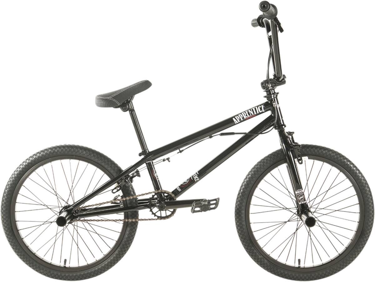 Colony Apprentice Flatland 20'' 2022 Freestyle BMX Fiets Gloss Black Framemaat 18.9 inch
